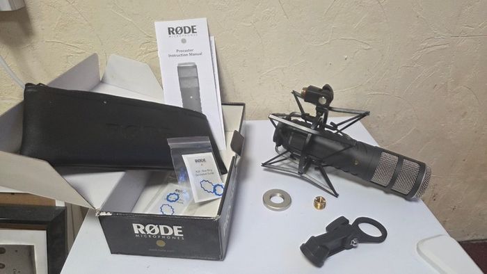 RODE Procaster & PSM1 Shock Mount bundle, mint condition, boxed