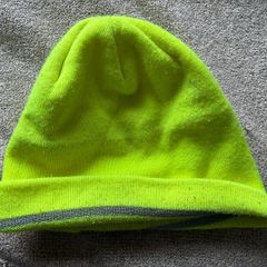 Fleece lined reflective cap