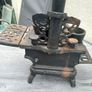 Vintage Miniature Cast Iron Stove Image 4