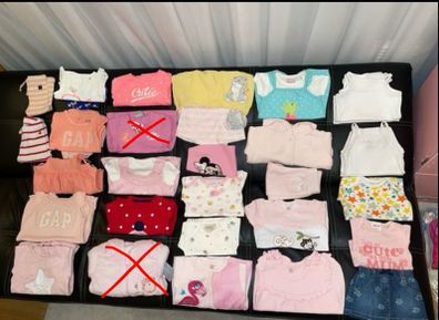 baby girl 0-3 months gap Disney bundle
