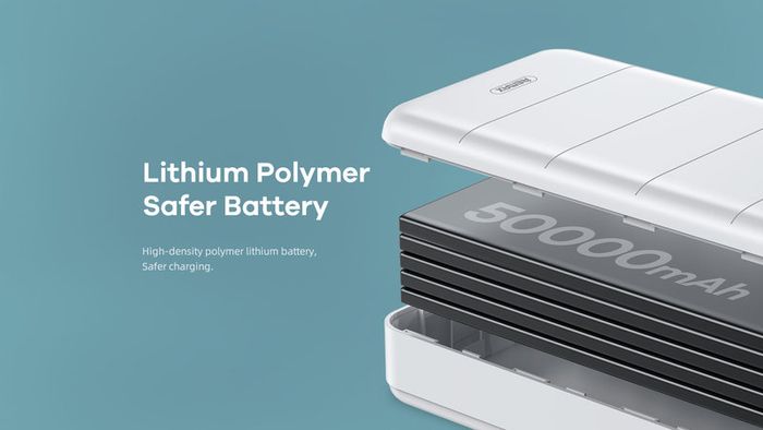 New Remax Leader Series 2.1A Fast Charging Power Bank 50000mAh