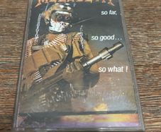 Megadeth- So far, So Good, So what cassette tape