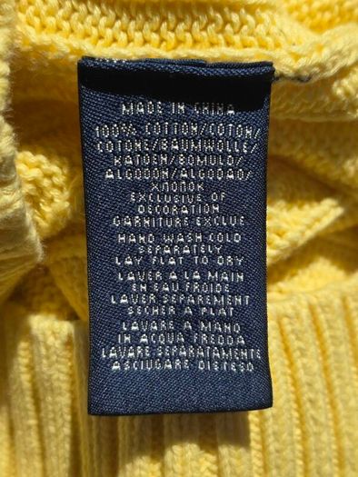 Ralph Lauren Cableknit Ladies Sweater Size Medium