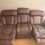 Brown Electric Recliner Image 3