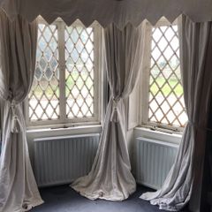 cream curtains 3 sets.