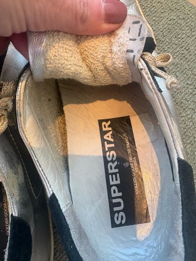 Beautiful Golden Goose Superstar Trainers