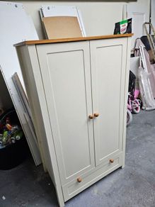 wardrobe + chest of drawers