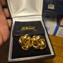 Vintage St Bernard Knot Earrings Image 3