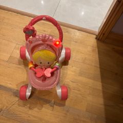 baby buggy and doll