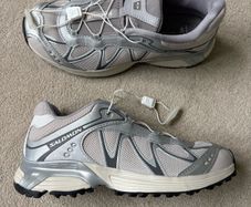 Salomon xt-whisper in grey. Size 5.5