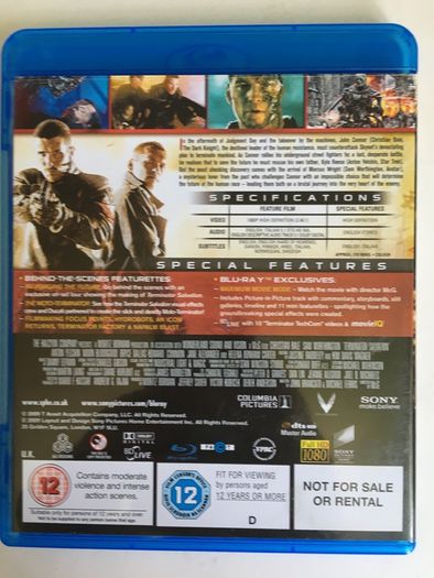 Terminator: Salvation [2009] Christian Bale [Blu-ray slimbox Movie]
