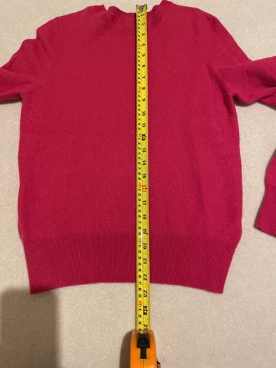 Cerise Pink cashmere jumper Size 10