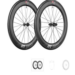 Dt Swiss arc Dicut 1100 62 disc brake wheelset for sale