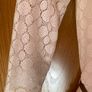 Brand new Girl's Cream Elegant Lace Dress  with Brown Belt Image 5