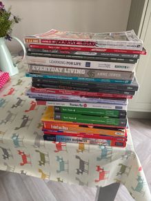 Mixed school books