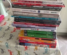 Mixed school books