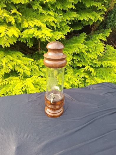 Glass carafe fountain bottle dispenser postage possible
