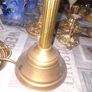 Beautiful Old Heavy Brass Oil Lamp Converted, Postage Available Image 5