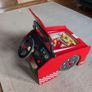 Wooden car with screw in pieces Image 2