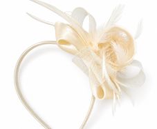 Ivory Fascinator Headband
