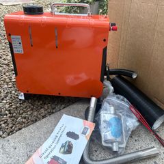 New 5kw- 8KW Diesel Air Heater All in One 12V Diesel Parking Heater Silencer with LCD Switch for RV Motorhome Bus and Trailer