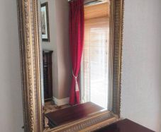 Large Mirror with gold surround