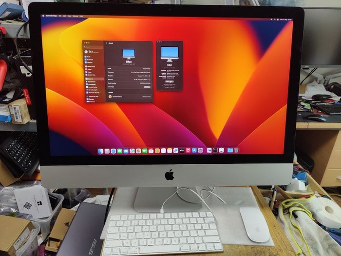 Apple iMac 27 inch 5K Retina i5/16GB DDR4/1TB Fusion Drive/MacOS Ventura