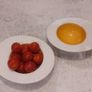 Cute Whimsical and Collectable Fried Egg Shaped Small Ceramic Serving Dish from the Beach Party Collection by the High Quality German Firm Villeroy and Boch, 2005/6, Mint Condition Image 6