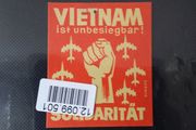 Vietnam Solidarity : Vintage Matchbox Cover-Label