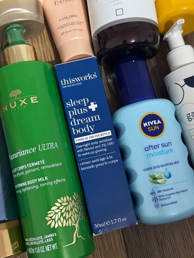 Brand new body lotion, body milk