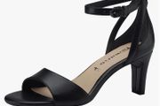 Sandals Tamaris Suede Leather Black