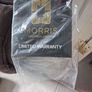 Charcoal leather & fabric suite 3, 2, 1 Image 5
