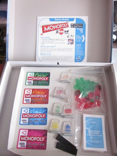 Monopoly Zapped Edition, iPad/Phone/Pod Application