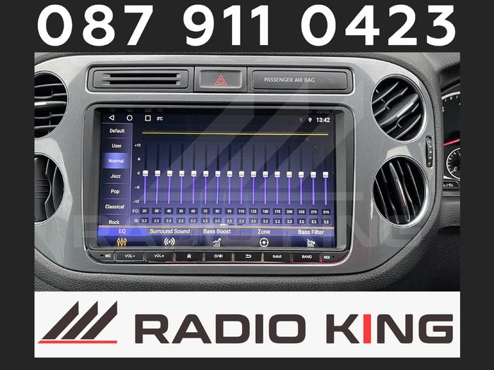 Premium Carplay Volkswagen Tiguan Android Auto Stereo