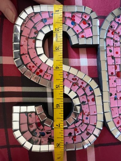 Sophia mirrored wall art