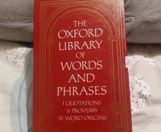 The Oxford Library Of Library Of Words And Phrases