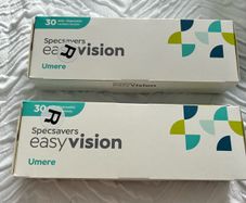 Contact lenses-Daily +2.50 -2 boxes