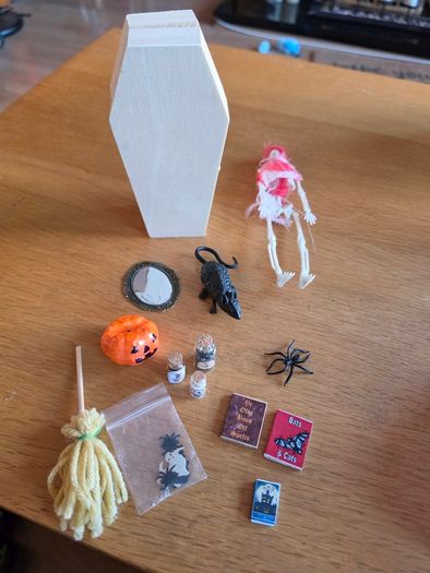 Dolls house Halloween miniatures