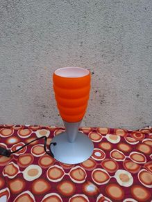 Modern orange lamp postage possible