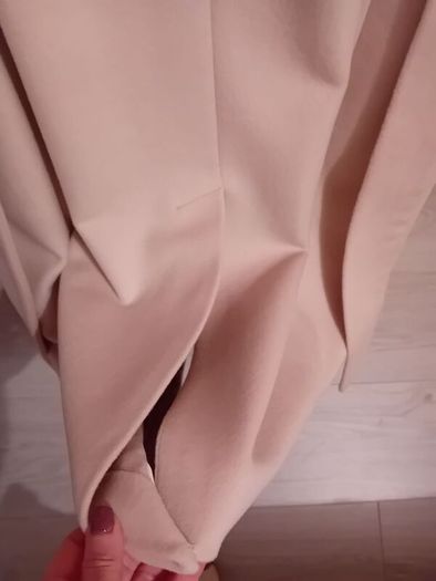 Reiss Long Wool Coat - Removable Faux Fur Collar - UK 10 BNWT RRP 475