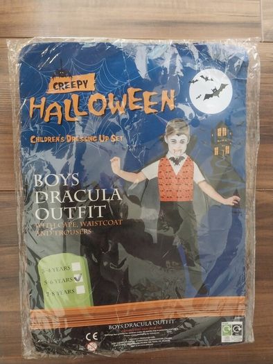 Boys Dracula Halloween Costume
