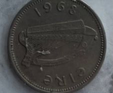 Irish 3p 1968