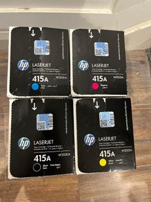 set of 4 HP 415A Colour Toners