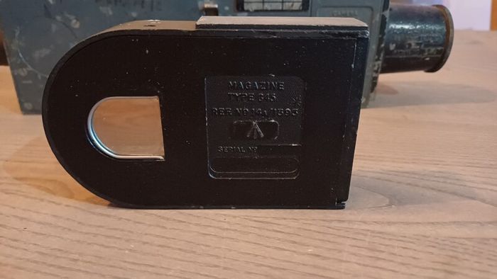 WW2 RAF Air Ministry Spitfire/Hurricane G45 Gun Camera with Film Magazine