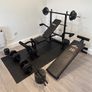 Weight bench, Weights and Sit Up bench Image 5