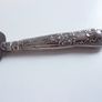 Sterling silver handled cake slice server king's pattern Image 2