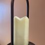 Premium Castillo Collection Solid Wrought Iron Double Floor Lamp Image 2
