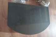 new granite fireplace/stove heart