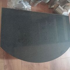 new granite fireplace/stove heart