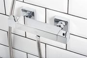 Shower valve, rail &amp; handset complete set